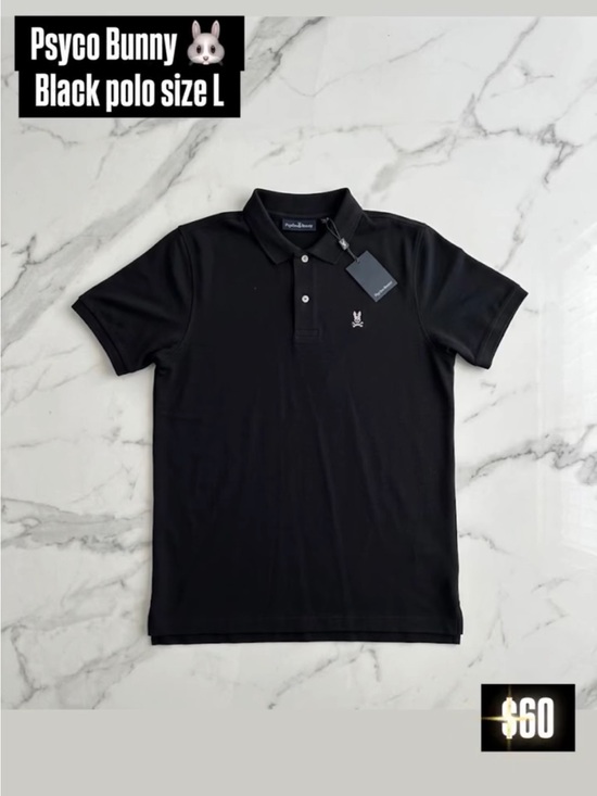 Psycho Bunny Other - Black Psycho Bunny Polo Size Large